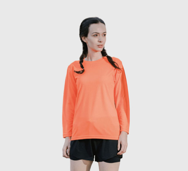 ultifresh performance crew neck long sleeve t-shirt unisex