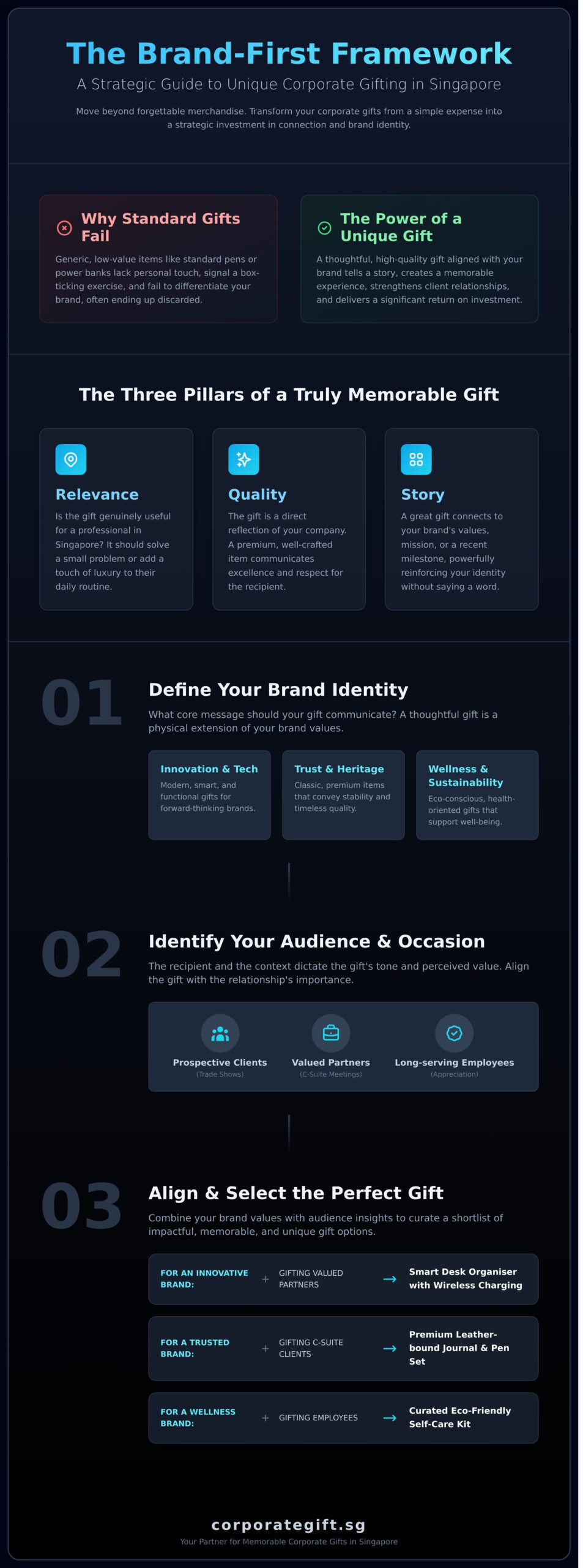 15 Unique Corporate Gifts in Singapore That Make an Impact (2026) - Infographic