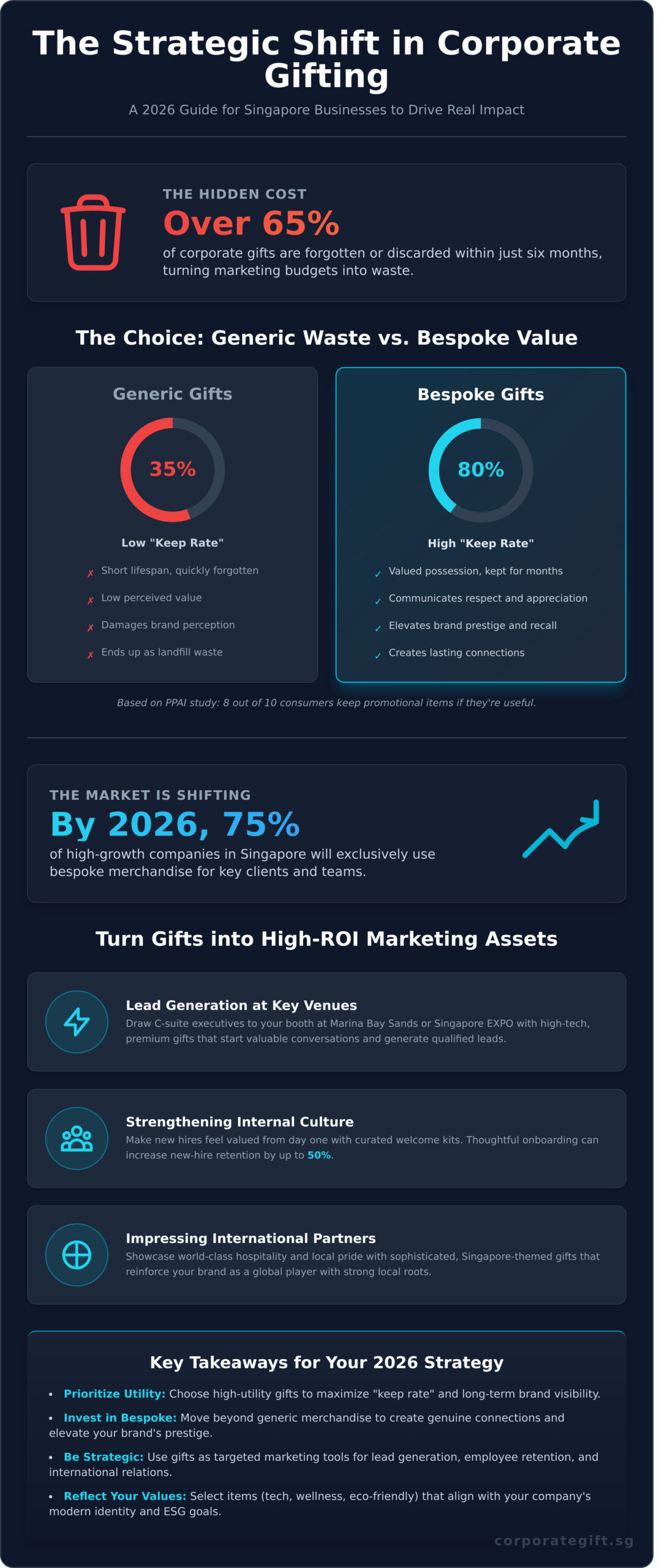 Customized Corporate Gifts Singapore: The 2026 Guide to Bespoke Branding - Infographic